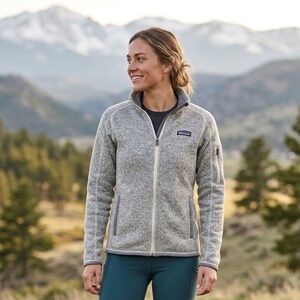 Patagonia Better Sweater Full-Zip Jacket - Oatmeal Women’s Small